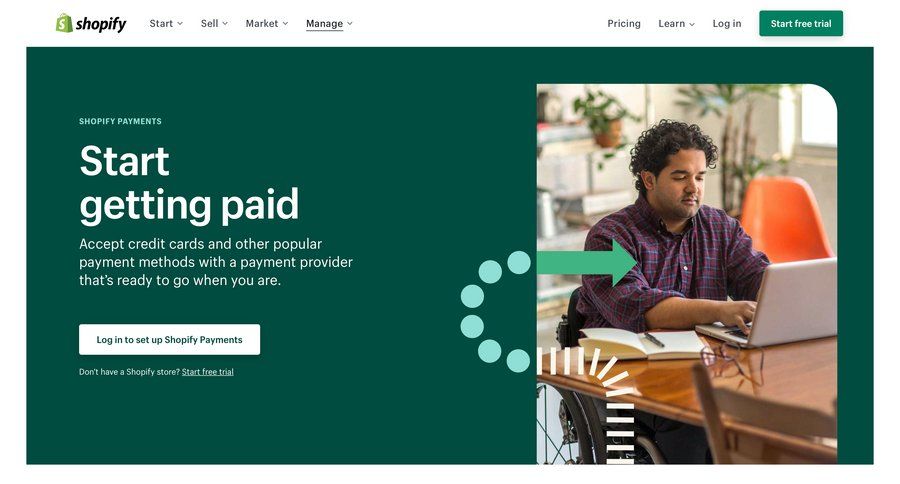 Shopify
			 modern e-commerce security dashboard table finance log in affiliate program payment processing comparison page security compliance trial checkout comparision ui page example