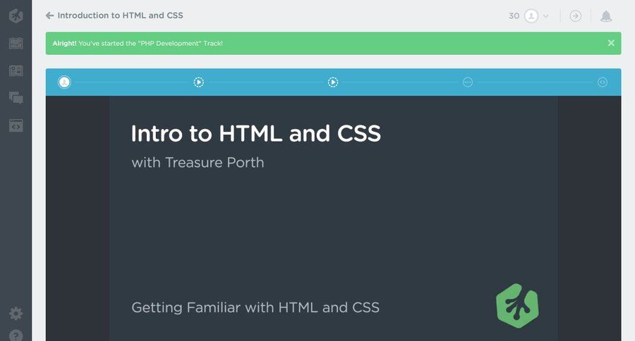 Treehouse
				detail page page example