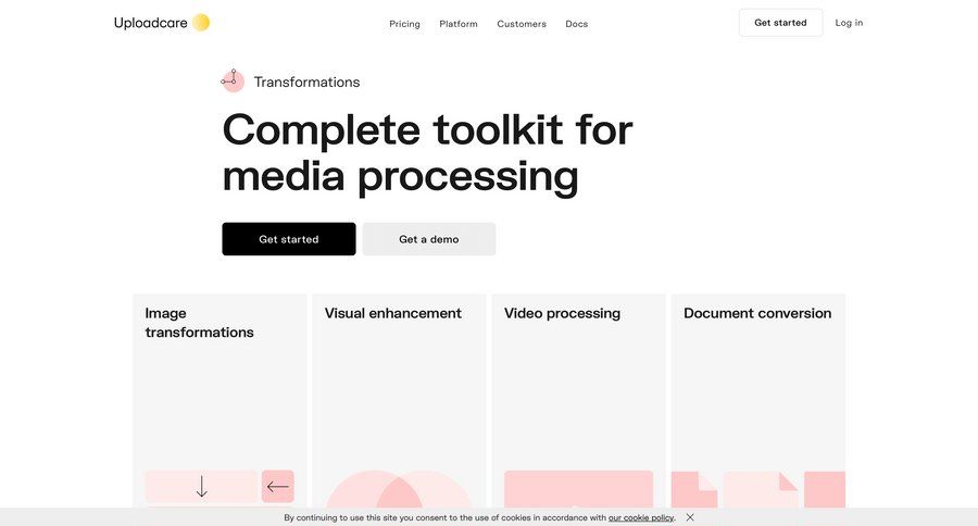 Uploadcare
				product page page example