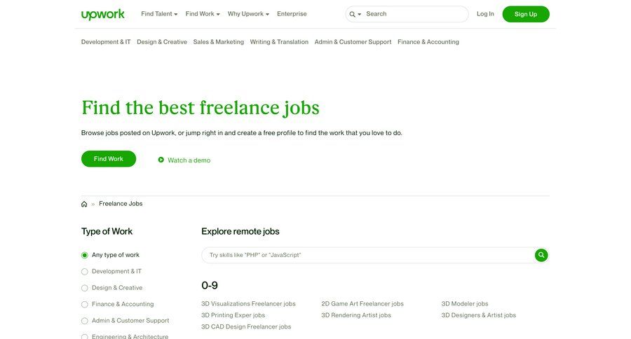 Upwork
			 virtual assistant video editor chrome extension jobs remote contractor management bot builder customer support chat real-time editing global search ui page example