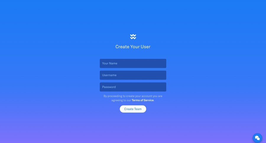 Wake
				signup page example