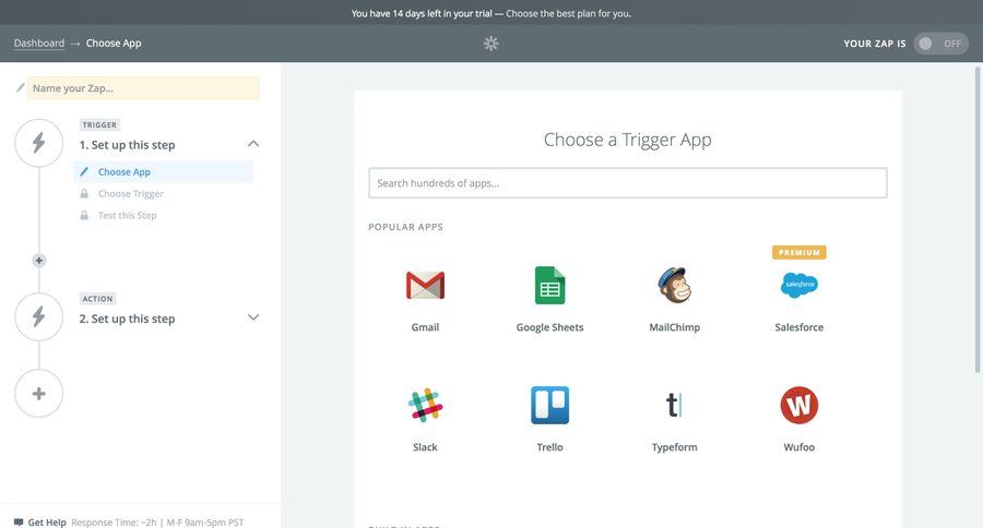Zapier
			       ux ui design