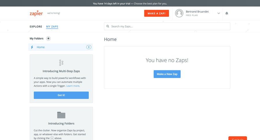 Zapier
			          ux ui design